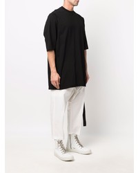 T-shirt à col rond noir Rick Owens DRKSHDW