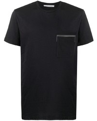 T-shirt à col rond noir Low Brand