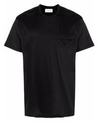 T-shirt à col rond noir Low Brand