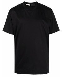 T-shirt à col rond noir Low Brand