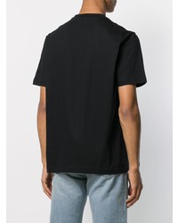 T-shirt à col rond noir Filippa K