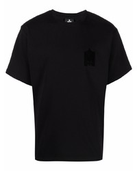 T-shirt à col rond noir Mackage