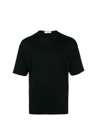 T-shirt à col rond noir MACKINTOSH