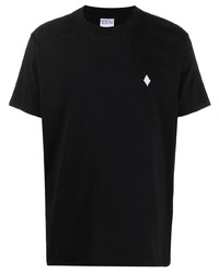 T-shirt à col rond noir Marcelo Burlon County of Milan