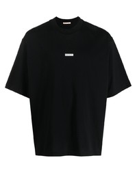 T-shirt à col rond noir Marni