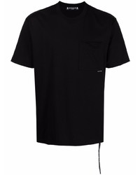 T-shirt à col rond noir Mastermind Japan