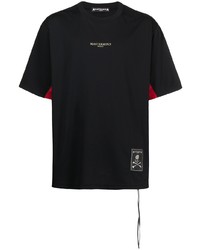 T-shirt à col rond noir Mastermind World