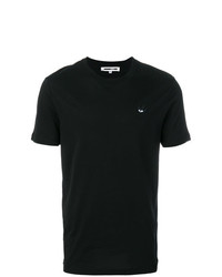 T-shirt à col rond noir McQ Alexander McQueen