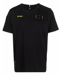 T-shirt à col rond noir McQ