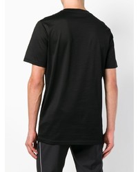 T-shirt à col rond noir Lanvin