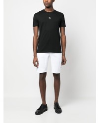 T-shirt à col rond noir Calvin Klein