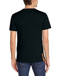 T-shirt à col rond noir Millet