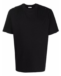 T-shirt à col rond noir Moncler