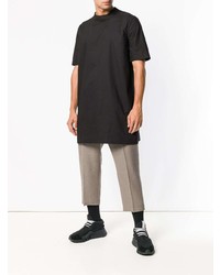 T-shirt à col rond noir Rick Owens