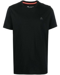 T-shirt à col rond noir Moose Knuckles