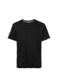T-shirt à col rond noir Mostly Heard Rarely Seen