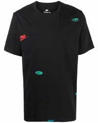 T-shirt à col rond noir Nike