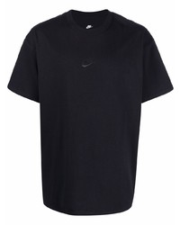 T-shirt à col rond noir Nike