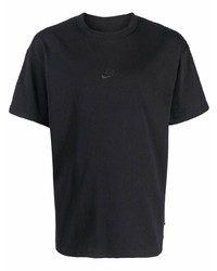 T-shirt à col rond noir Nike