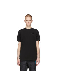 T-shirt à col rond noir Off-White