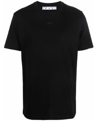 T-shirt à col rond noir Off-White