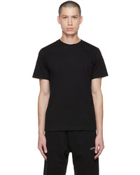 T-shirt à col rond noir Off-White
