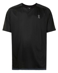 T-shirt à col rond noir ON Running