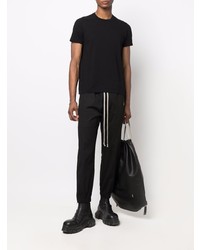 T-shirt à col rond noir Rick Owens