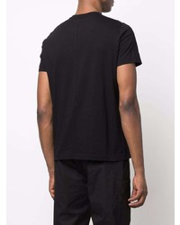 T-shirt à col rond noir Rick Owens