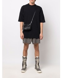 T-shirt à col rond noir Rick Owens