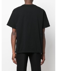 T-shirt à col rond noir Bottega Veneta