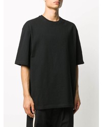 T-shirt à col rond noir Bottega Veneta