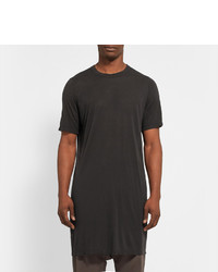 T-shirt à col rond noir Rick Owens