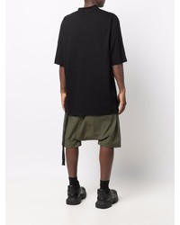 T-shirt à col rond noir Rick Owens DRKSHDW