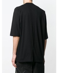 T-shirt à col rond noir Rick Owens