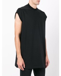 T-shirt à col rond noir Rick Owens