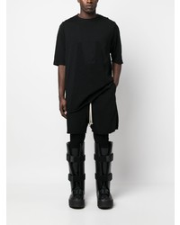 T-shirt à col rond noir Rick Owens