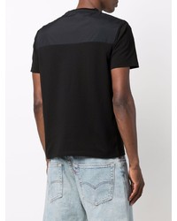 T-shirt à col rond noir Herno