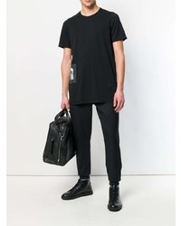 T-shirt à col rond noir Rick Owens DRKSHDW