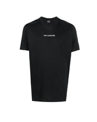 T-shirt à col rond noir Paul & Shark