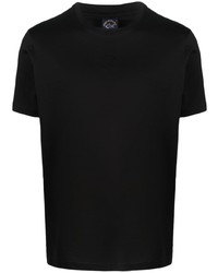 T-shirt à col rond noir Paul & Shark