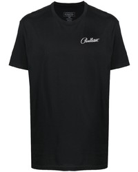 T-shirt à col rond noir Pendleton