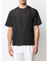 T-shirt à col rond noir Emporio Armani