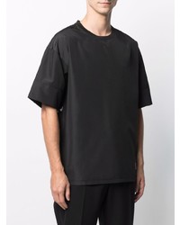 T-shirt à col rond noir Emporio Armani