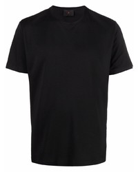 T-shirt à col rond noir Peuterey