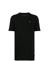 T-shirt à col rond noir Philipp Plein