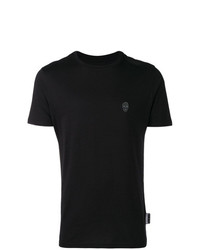 T-shirt à col rond noir Philipp Plein