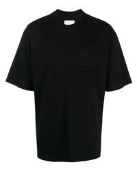 T-shirt à col rond noir Philippe Model Paris