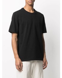 T-shirt à col rond noir Bottega Veneta