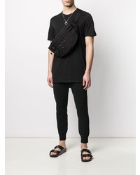 T-shirt à col rond noir Rick Owens DRKSHDW